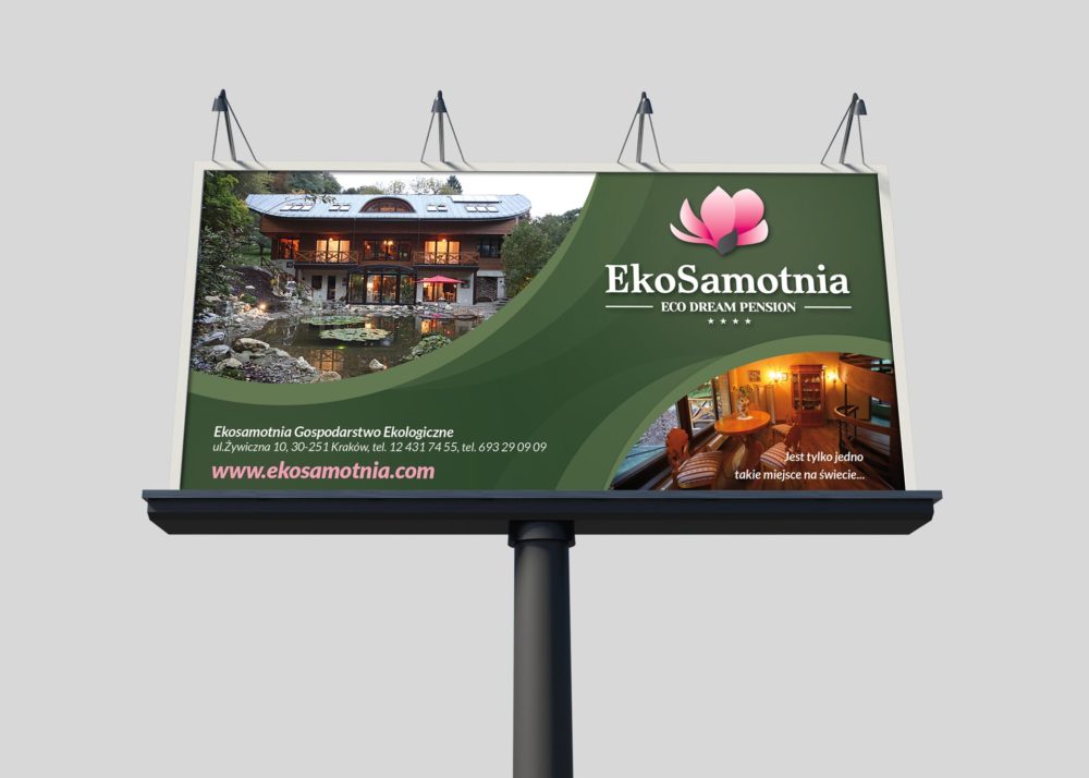 Pensjonat Ekosamotnia billboardy