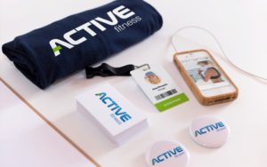 Active Fitness logo firmowe Agencja brandingowa Moweli Creative