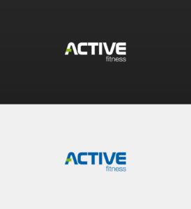 Active Fitness rewitalizacja logo firmowego Agencja brandingowa Moweli Creative