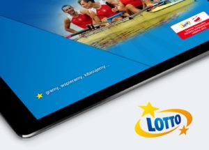 Totalizator Sportowy Lotto materialy promocyjne Agencja brandingowa Moweli Creative Dąbrowa Gornicza, Warszawa, Kraków