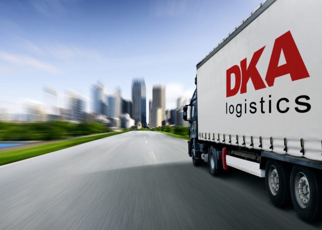 DKA Logistics strona internetowa
