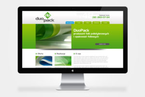 firmowa strona internetowa DuoPack
