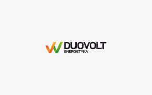 DuoVolt projektowanie logo firmy Agencja brandingowa Moweli Creative Dąbrowa Gornicza, Kraków, Wrocław, Gdańsk, Warszawa