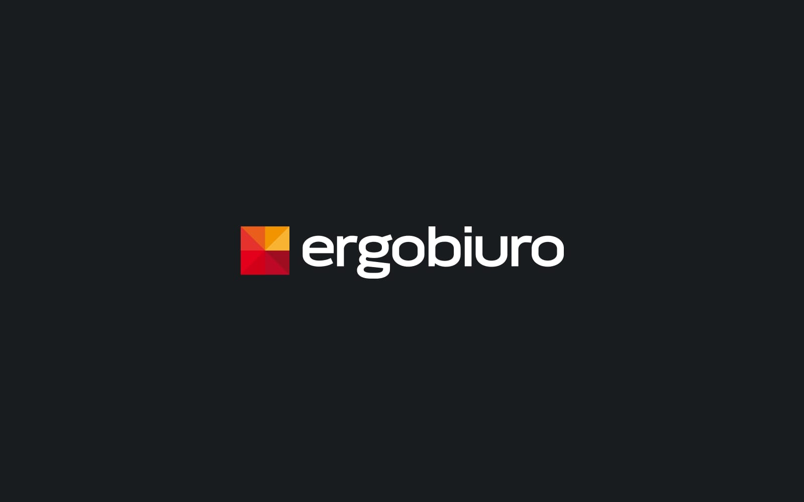 Ergobiuro logo firmowe projektowanie logo firmy znaków firmowych księgi znaku rewitalizacje rebranding logo Agencja brandingowa Moweli Creative