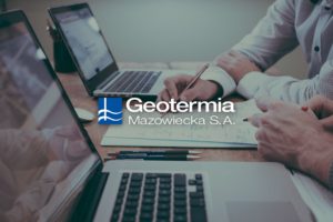 Geotermia Mazowiecka S.A. zestaw brandingowy, rebranding logo, akcydensy firmowe, strona internetowa