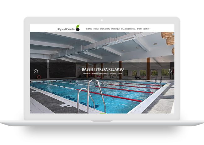 J&J Sport Center Hotel Kraków projektowanie stron internetowych tworzenie nowoczesnych i responsywnych stron www Dąbrowa Górnicza, Sosnowiec, Katowice, Warszawa, Kraków, Gdańsk, Wrocław, Agencja brandin