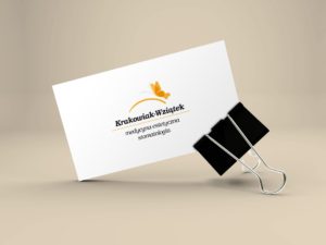 Krakowiak-Wziatek wizytówki logo firmowe