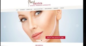 Med Estetica strona internetowa