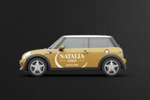 Natalia Gold logo firmowe Agencja brandingowa Moweli Creative