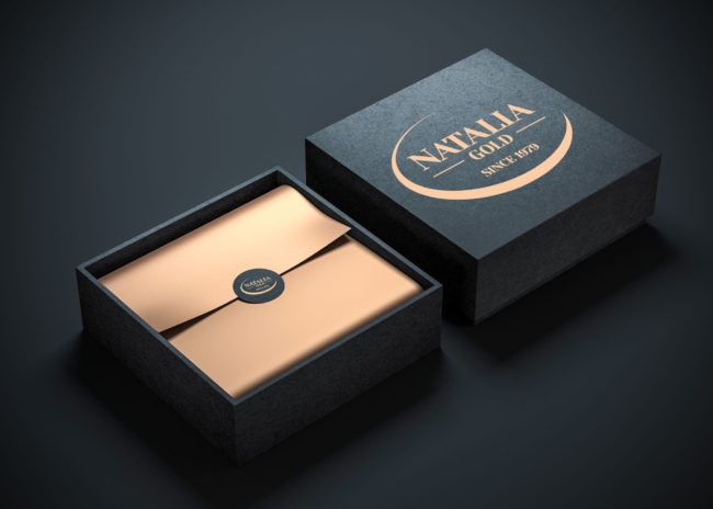 Natalia Gold logo firmowe Agencja brandingowa Moweli Creative Dąbrowa Górnicza Katowice Kraków Wrocław Warszawa