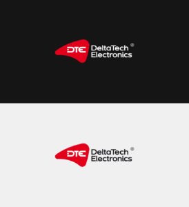 DeltaTech Electronics rebranding logo firmowego rewitalizacja projektowanie logo firmy identyfikacji wizualnych Agencja brandingowa Moweli Creative Dąbrowa Górnicza, Warszawa