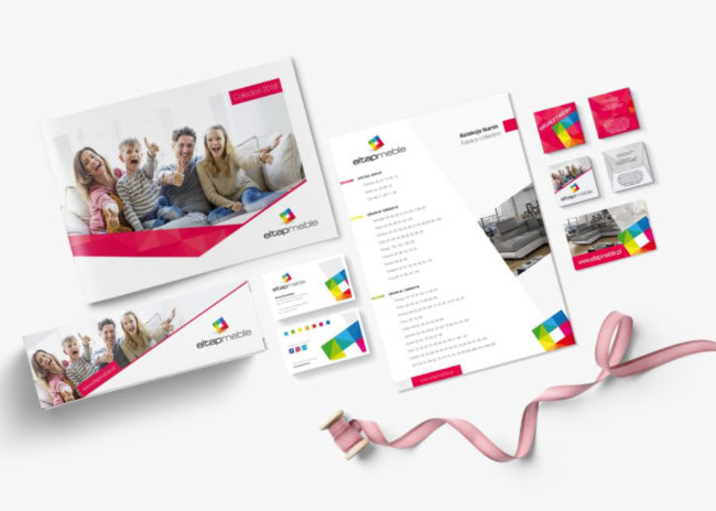 Eltap Meble Projektowanie identyfikacji wizualnej katalogi reklamowe foldery produktowe dla firmy Eltap Meble Agencja brandingowa Moweli Creative Dąbrowa Górnicza Sosnowiec Katowice Warszawa Wrocław Kraków Gdańsk