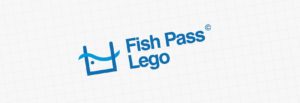 Projektowanie logo dla marki Fish Pass Lego Warszawa tworzenie, unowocześnianie logotypów firmowych, księgi znaku Agencja brandingowa reklamowa Moweli Creative Dąbrowa Górnicza Katowice Kraków Wrocław Warszawa