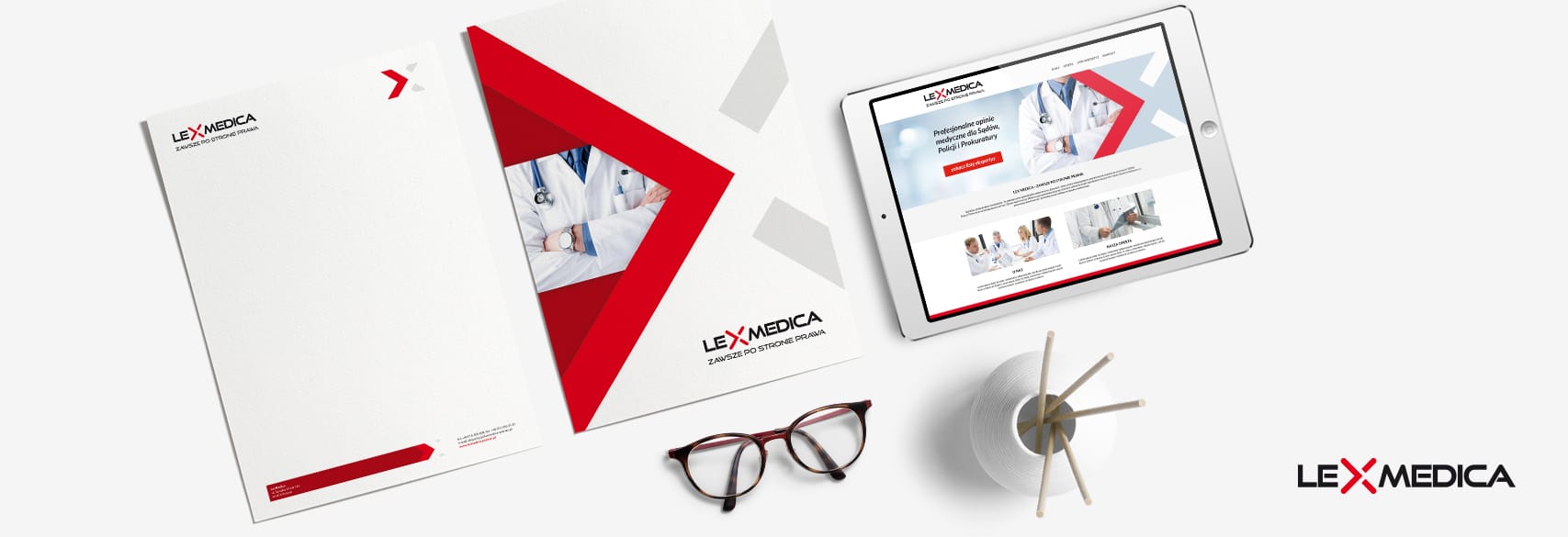 Projektowanie-identyfikacji-wizualnej-dla-firmy-Lexmedica-strona-internetowa-tworzenie-logo-Studio-graficzne-Moweli-Creative-Dabrowa-Gornicza-Katowice-Krakow-Wroclaw-Gdansk-Warszawa
